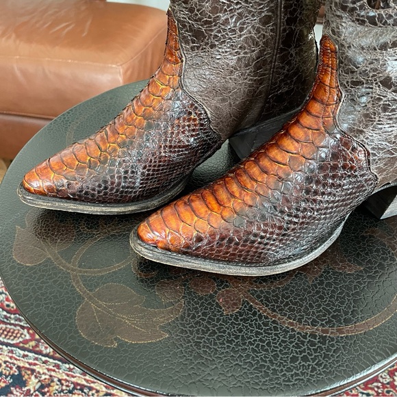 Dan Post Python Western Boots women’s size 7.5M - Picture 5 of 14